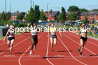 Senior womens 100 metres , 2021 Northern Senior and Under-20s Champs., Leigh. Photo: David T. Hewitson/Sports for All Pics